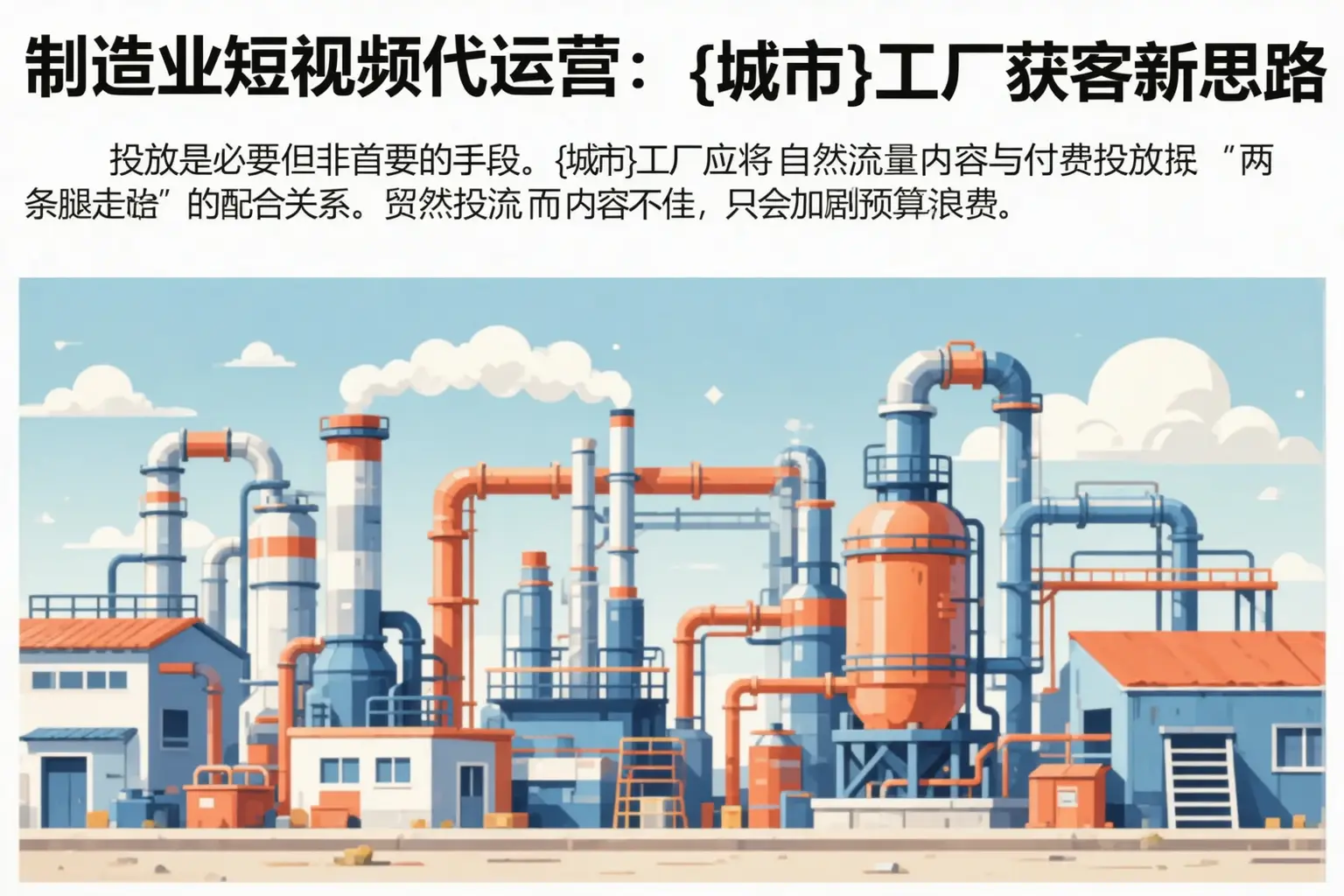 制造业短视频代运营:望城工厂获客新思路